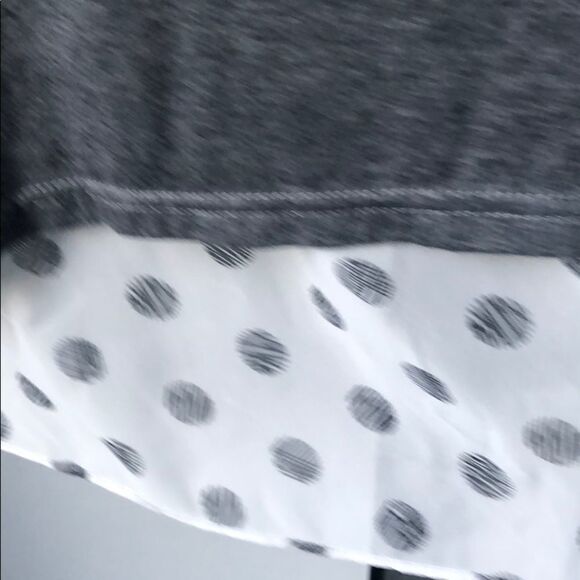 Pixley Mixed Fabric Pattern Back Shirt- M - Picture 3 of 5